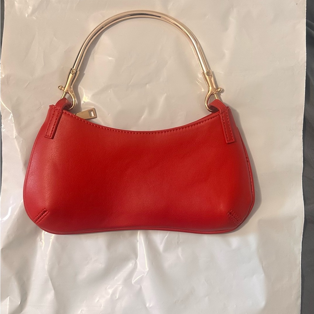Fashion Nova Red Mini Bag with Sleek Design